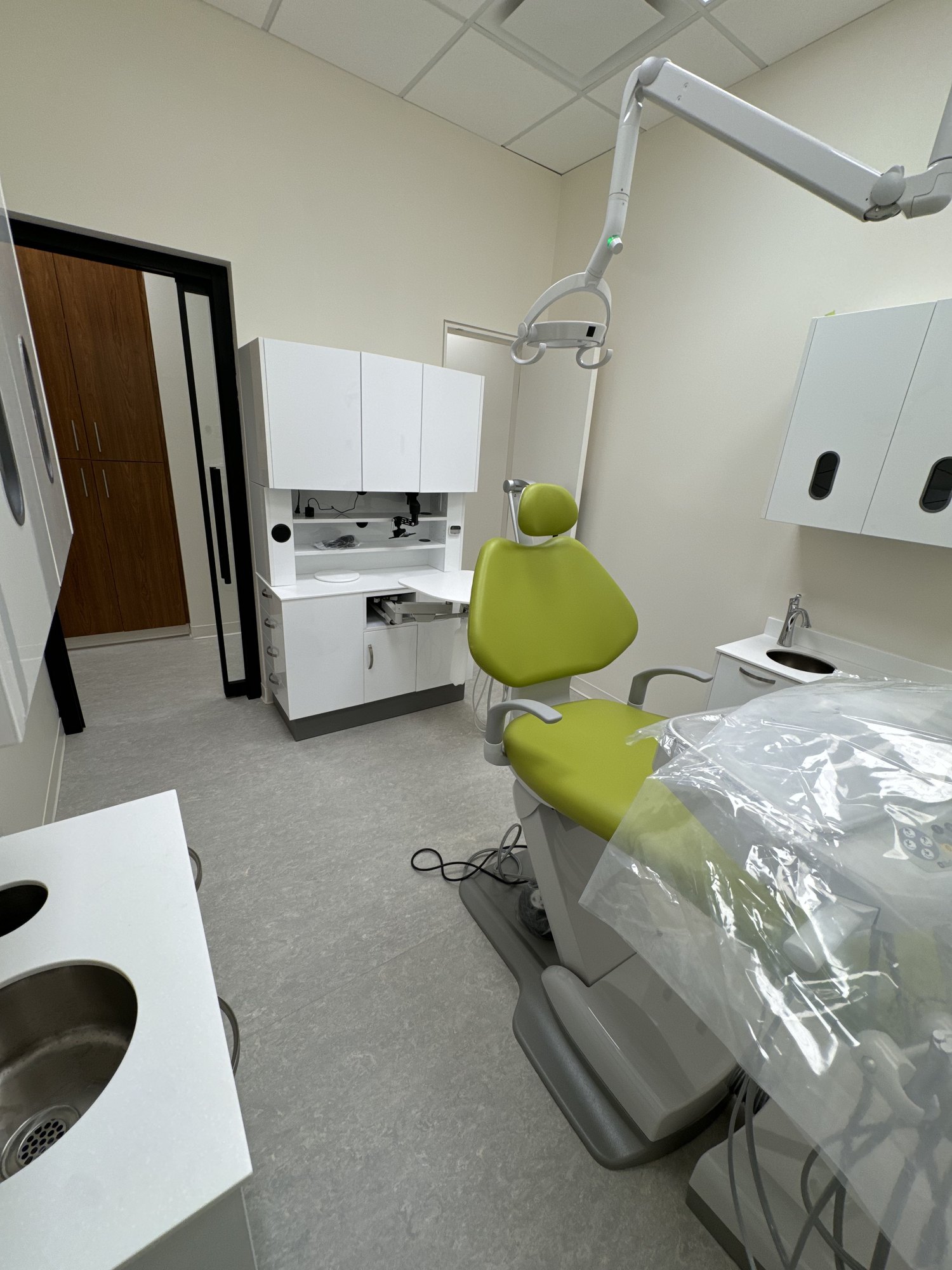 Clinic expansion work at a Spruce Grove dental clinic
